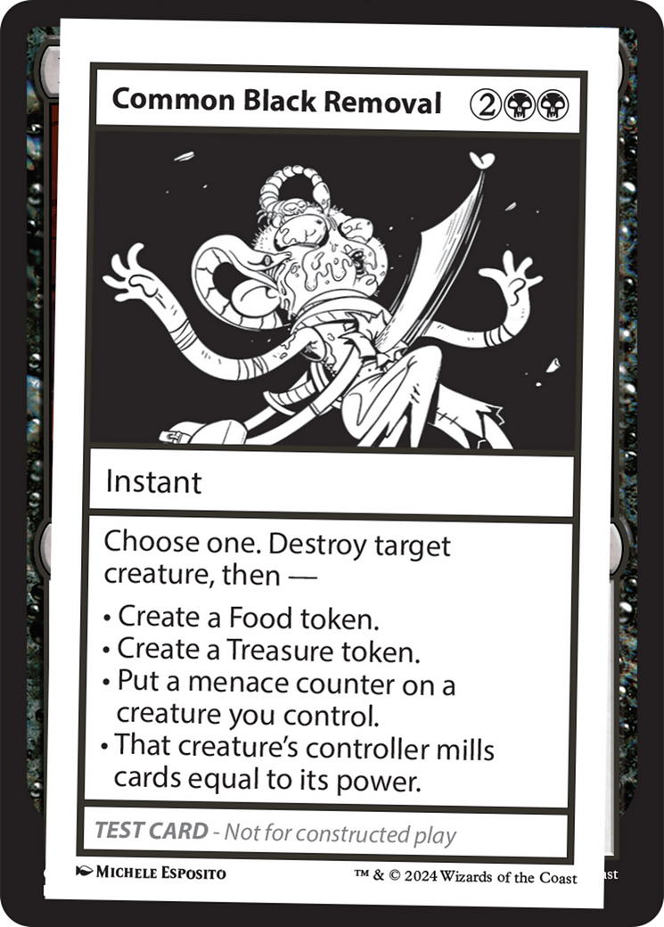 Common Black Removal [Mystery Booster 2 Playtest Cards] | Mindsight Gaming