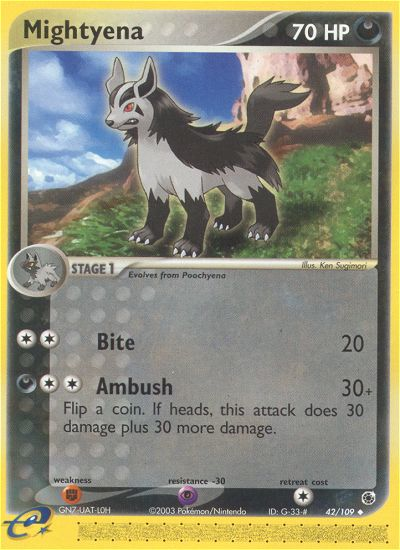 Mightyena (42/109) [EX: Ruby & Sapphire] | Mindsight Gaming