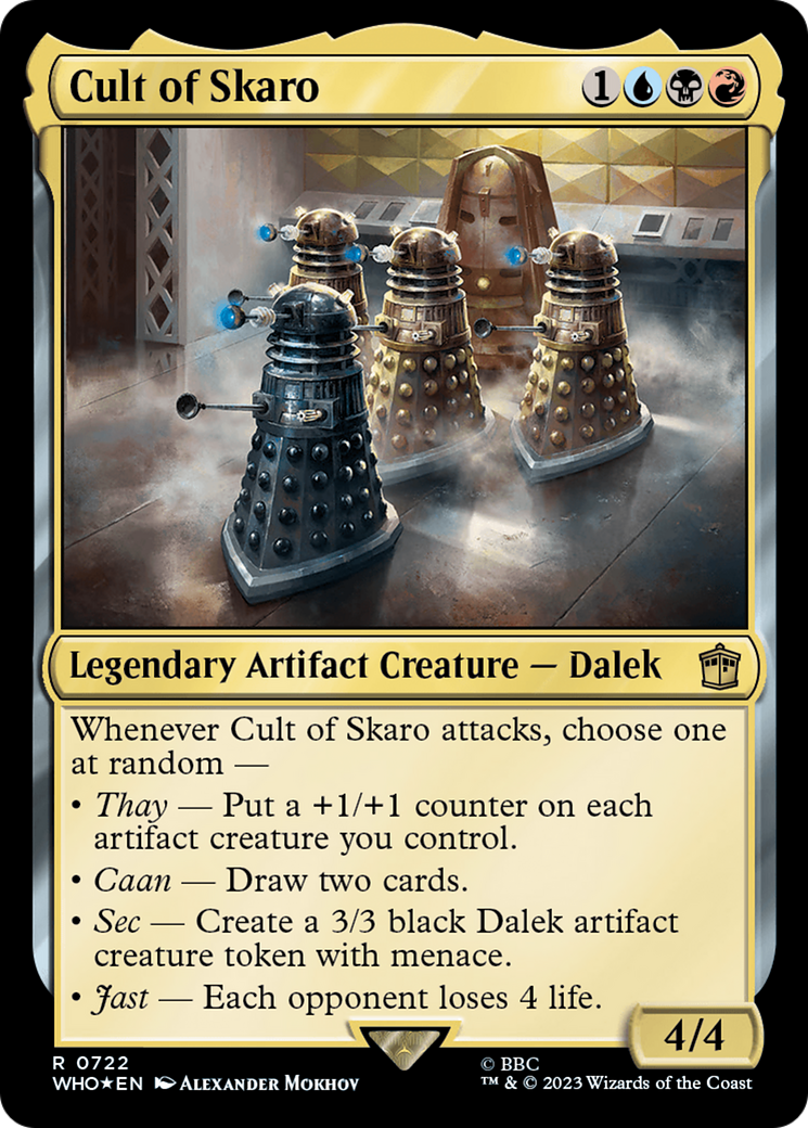 Cult of Skaro (Surge Foil) [Doctor Who] | Mindsight Gaming