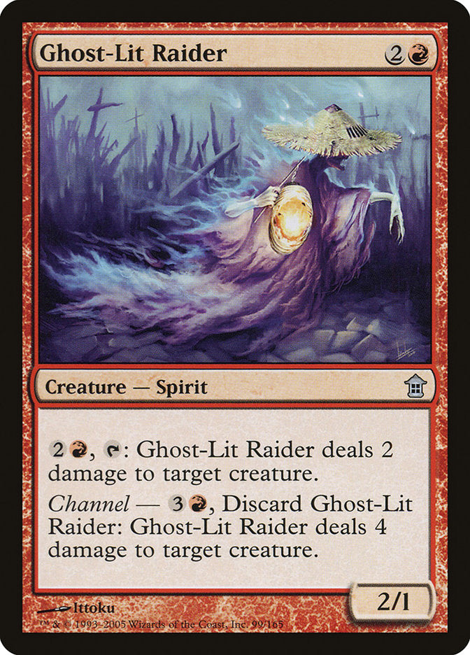 Ghost-Lit Raider [Saviors of Kamigawa] | Mindsight Gaming