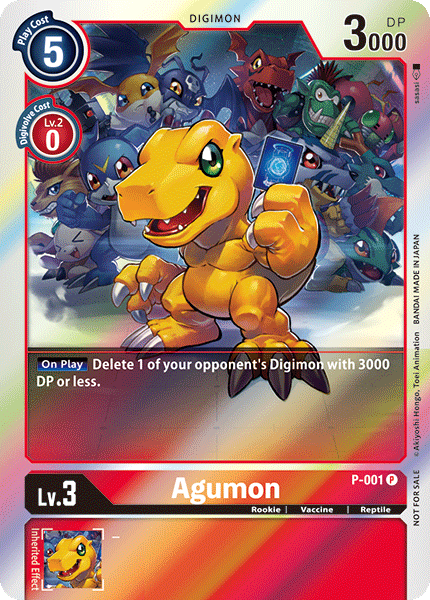 Agumon [P-001] [Promotional Cards] | Mindsight Gaming