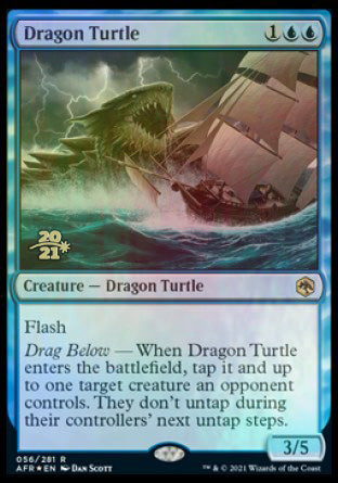 Dragon Turtle [Dungeons & Dragons: Adventures in the Forgotten Realms Prerelease Promos] | Mindsight Gaming