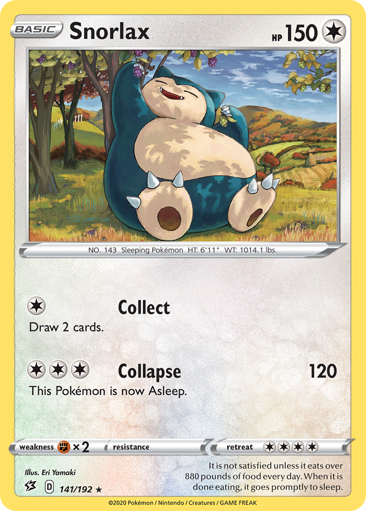 Snorlax (141/192) [Sword & Shield: Rebel Clash] | Mindsight Gaming