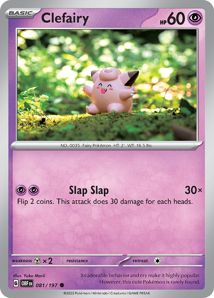 Clefairy (081/197) [Scarlet & Violet: Obsidian Flames] | Mindsight Gaming