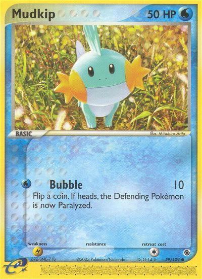 Mudkip (59/109) [EX: Ruby & Sapphire] | Mindsight Gaming