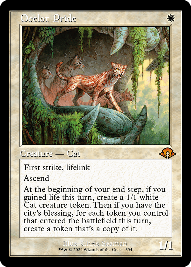 Ocelot Pride (Retro) [Modern Horizons 3] | Mindsight Gaming