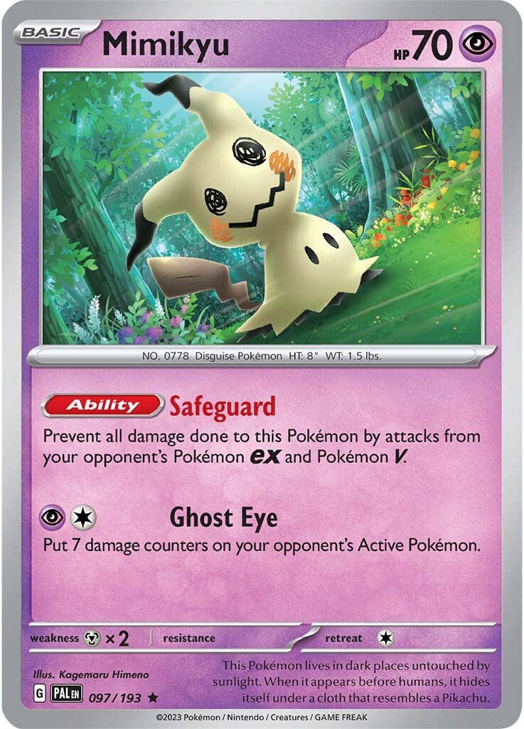 Mimikyu (097/193) [Scarlet & Violet: Paldea Evolved] | Mindsight Gaming