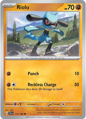 Riolu (113/198) [Scarlet & Violet: Base Set] | Mindsight Gaming