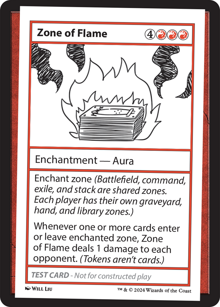 Zone of Flame [Mystery Booster 2 Playtest Cards] | Mindsight Gaming