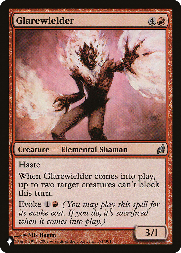 Glarewielder [The List Reprints] | Mindsight Gaming