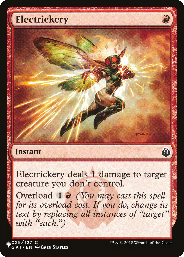 Electrickery [The List Reprints] | Mindsight Gaming