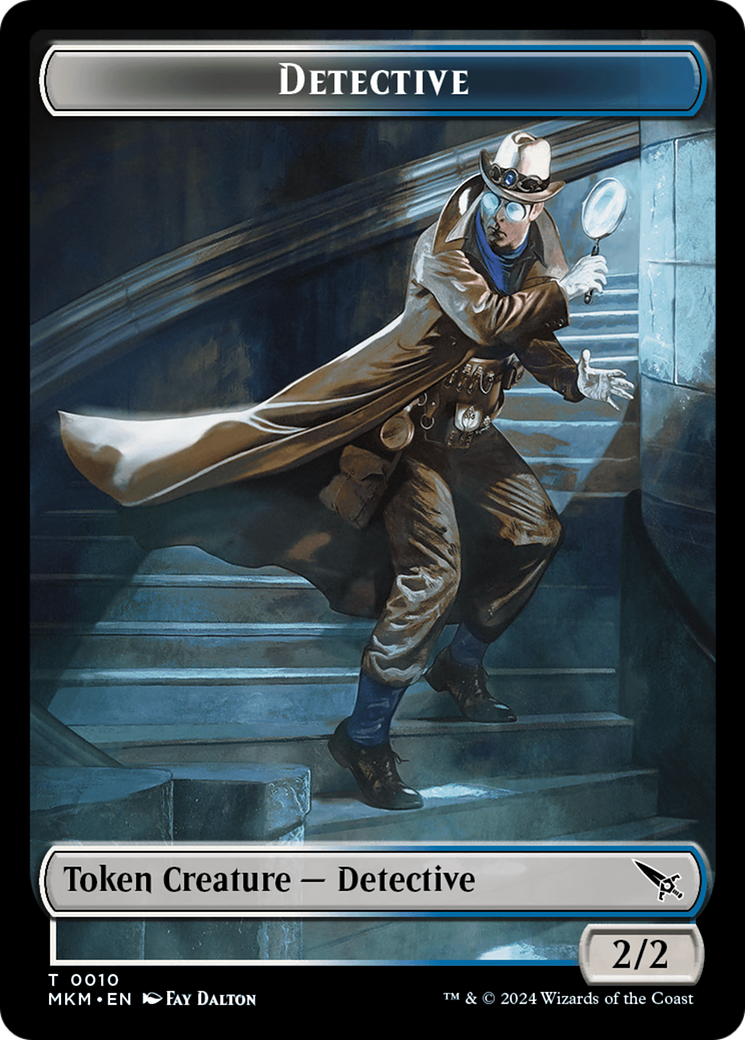 Detective Token [Murders at Karlov Manor Tokens] | Mindsight Gaming