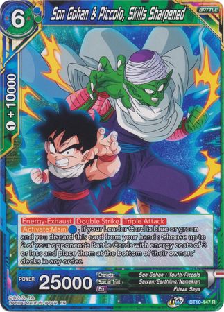 Son Gohan & Piccolo, Skills Sharpened (BT10-147) [Rise of the Unison Warrior 2nd Edition] | Mindsight Gaming