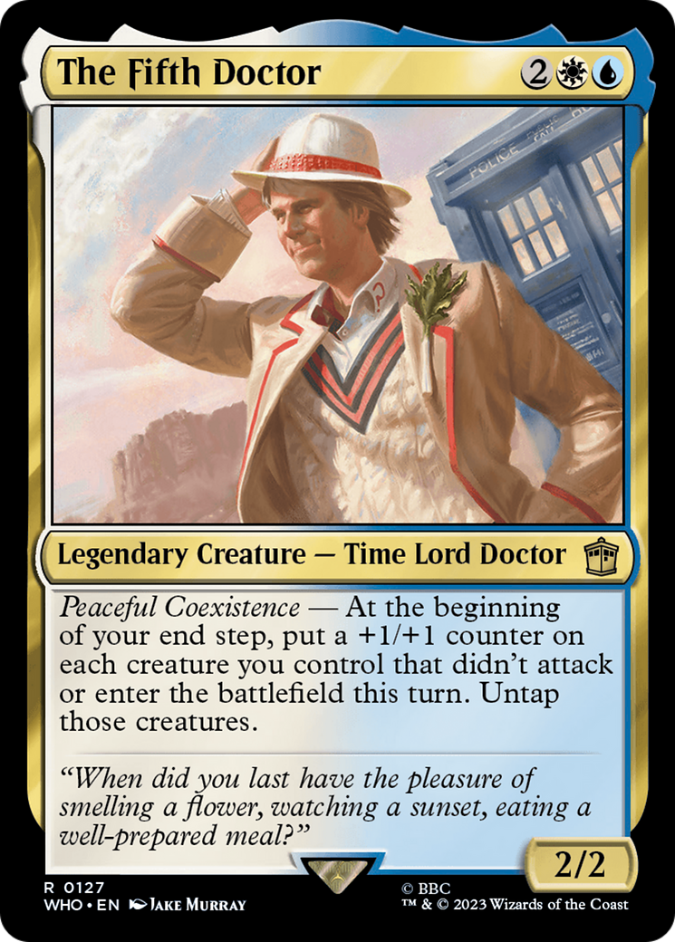 The Fifth Doctor [Doctor Who] | Mindsight Gaming