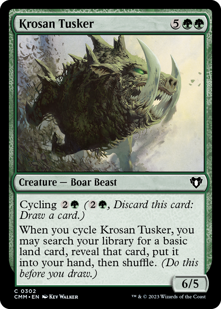 Krosan Tusker [Commander Masters] | Mindsight Gaming