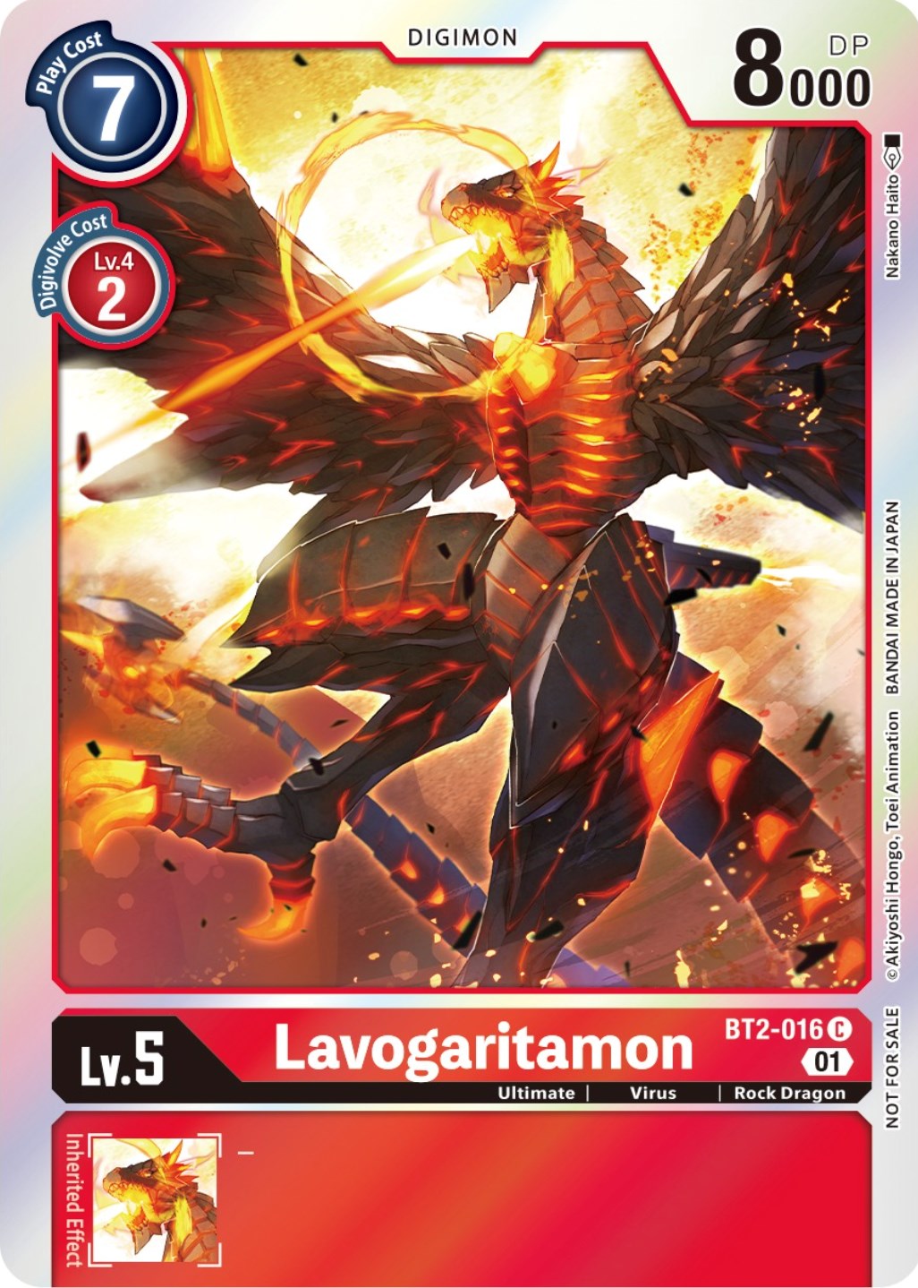 Lavogaritamon [BT2-016] (ST-11 Special Entry Pack) [Release Special Booster Promos] | Mindsight Gaming