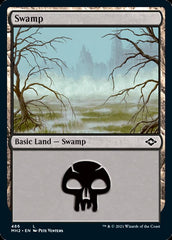 Swamp (486) (Foil Etched) [Modern Horizons 2] | Mindsight Gaming