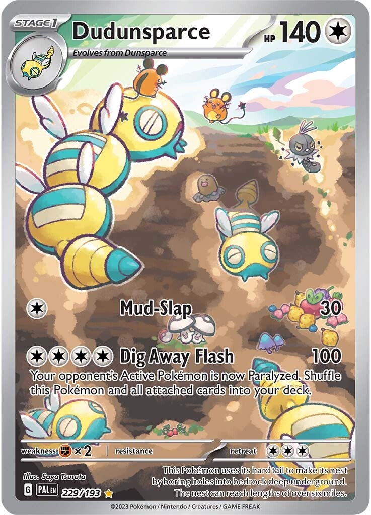 Dudunsparce (229/193) [Scarlet & Violet: Paldea Evolved] | Mindsight Gaming