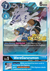 WereGarurumon [P-008] (Online Regional - Finalist) [Promotional Cards] | Mindsight Gaming