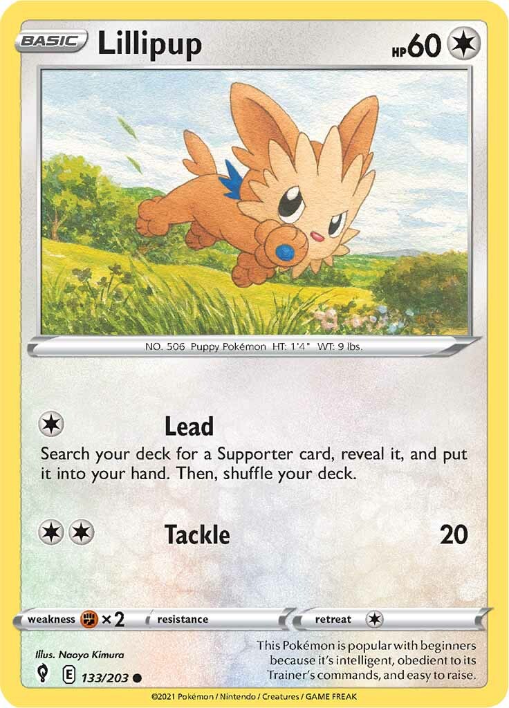 Lillipup (133/203) [Sword & Shield: Evolving Skies] | Mindsight Gaming