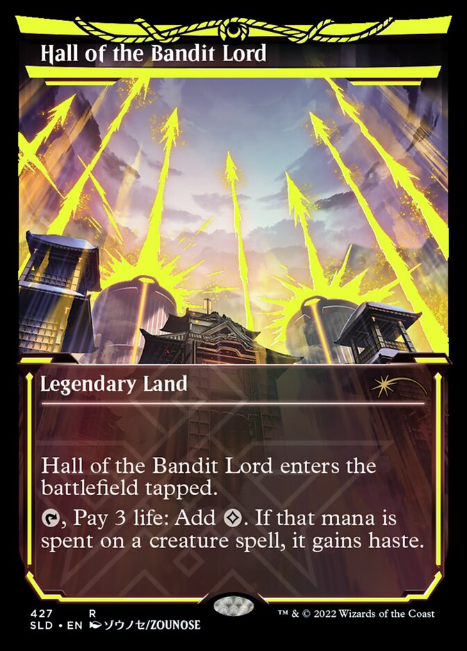 Hall of the Bandit Lord (Neon Ink Yellow) [Secret Lair Drop Series] | Mindsight Gaming