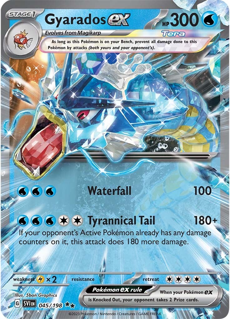 Gyarados ex (045/198) [Scarlet & Violet: Base Set] | Mindsight Gaming