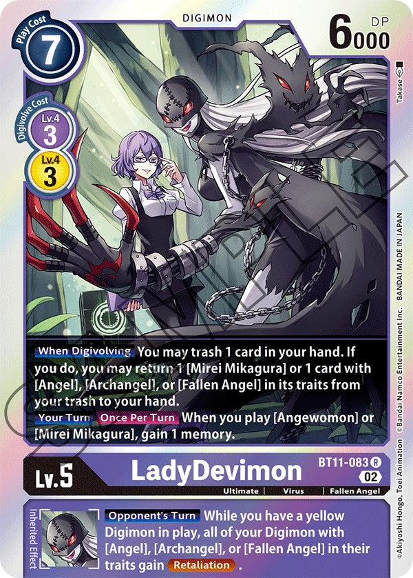 LadyDevimon [BT11-083] [Dimensional Phase] | Mindsight Gaming