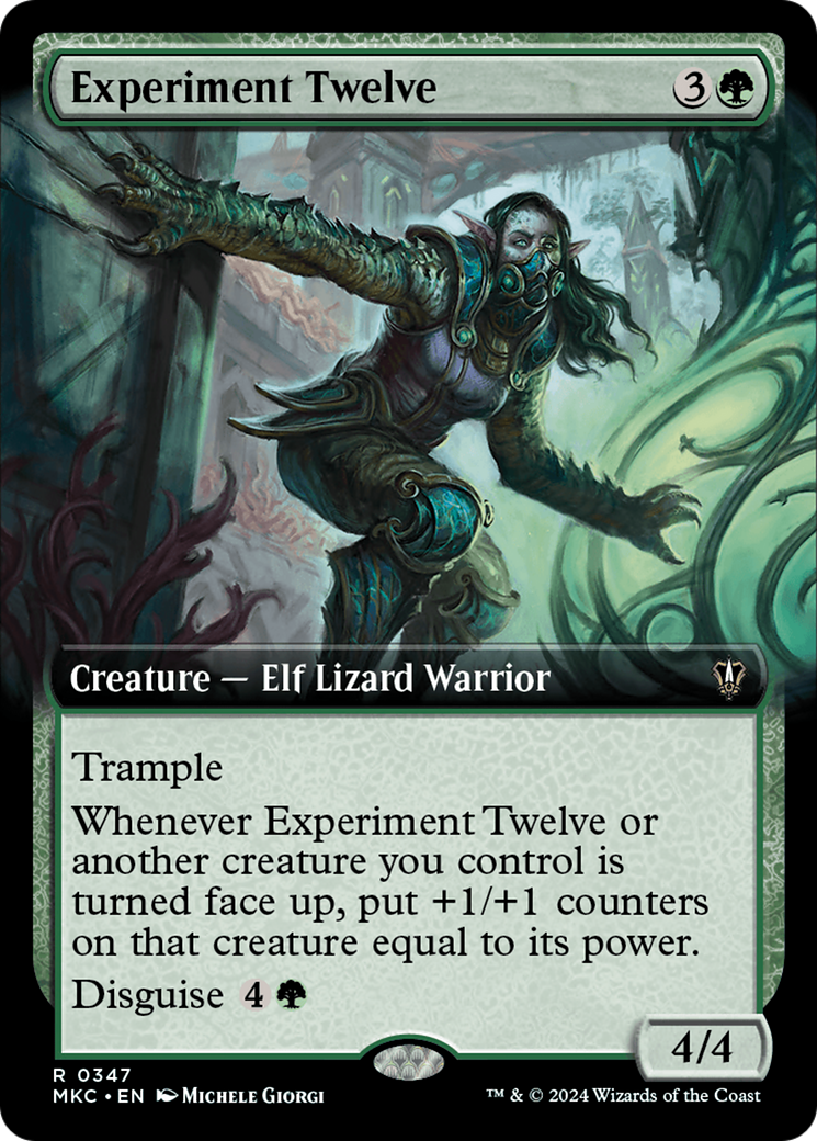 Experiment Twelve (Extended Art) [Murders at Karlov Manor Commander] | Mindsight Gaming