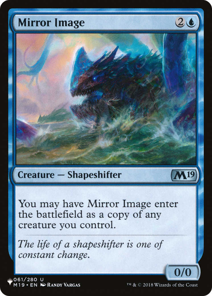 Mirror Image [The List Reprints] | Mindsight Gaming