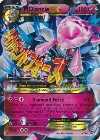 M Diancie EX (XY44) (Jumbo Card) [XY: Black Star Promos] | Mindsight Gaming