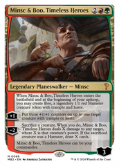 Minsc & Boo, Timeless Heroes (White Border) [Mystery Booster 2] | Mindsight Gaming