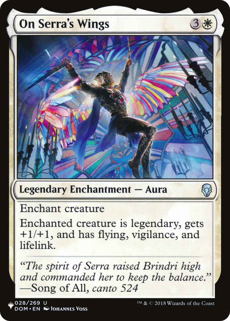 On Serra's Wings [The List Reprints] | Mindsight Gaming