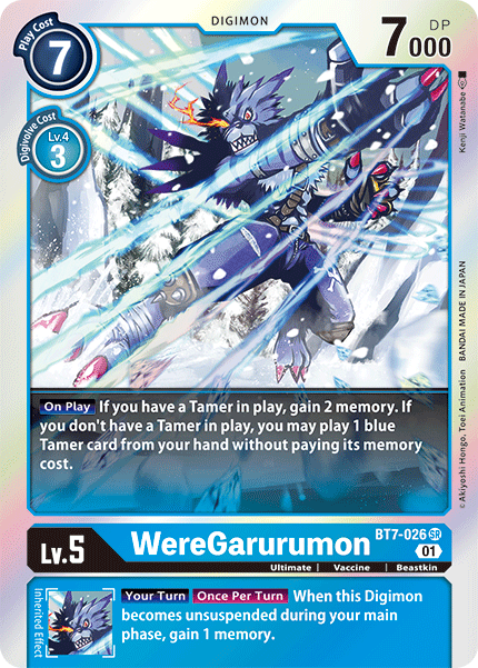 WereGarurumon [BT7-026] [Next Adventure] | Mindsight Gaming