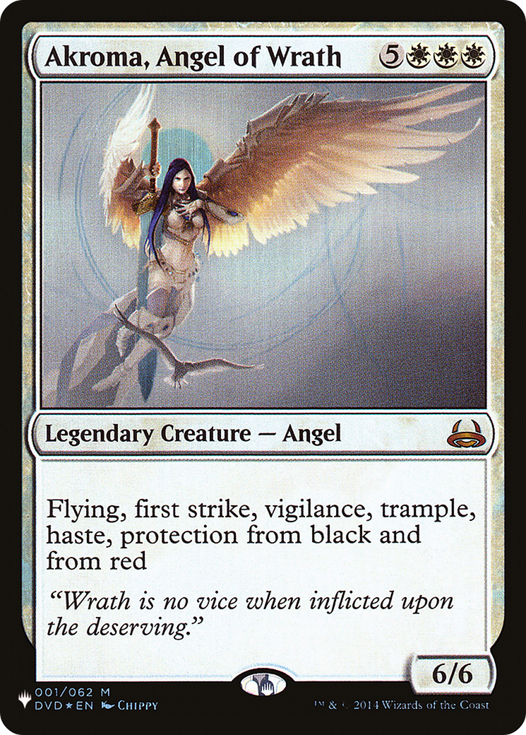 Akroma, Angel of Wrath [The List Reprints] | Mindsight Gaming