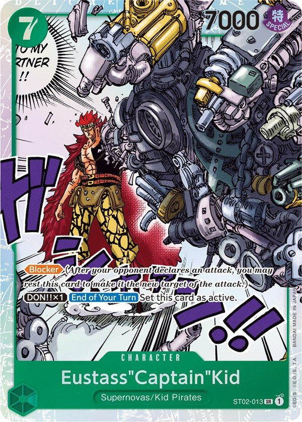 Eustass"Captain"Kid (013) [Starter Deck: Worst Generation] | Mindsight Gaming