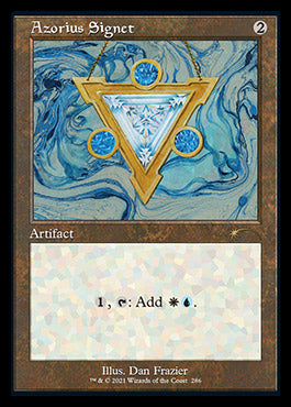 Azorius Signet (Retro) [Secret Lair Drop Series] | Mindsight Gaming