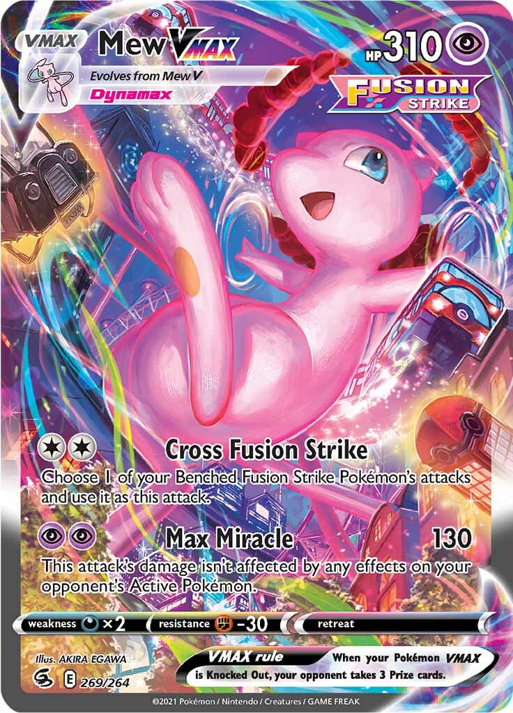 Mew VMAX (269/264) [Sword & Shield: Fusion Strike] | Mindsight Gaming