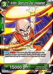 Krillin, Destructo Disc Unleashed (Divine Multiverse Draft Tournament) (DB2-067) [Tournament Promotion Cards] | Mindsight Gaming