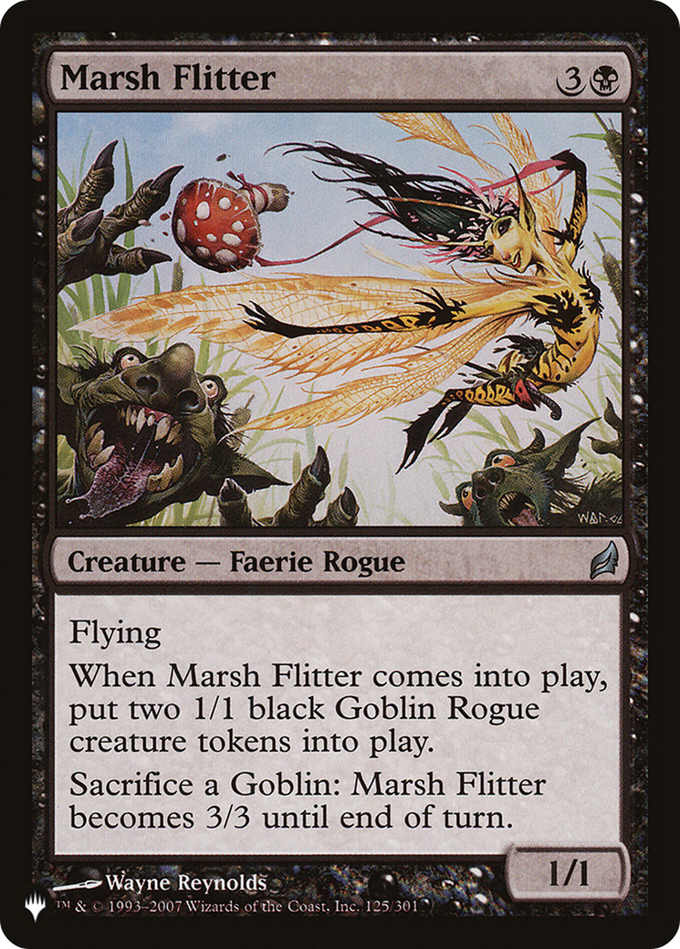 Marsh Flitter [The List Reprints] | Mindsight Gaming