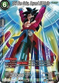 SS4 Son Goku, Beyond All Limits (P-262) [Tournament Promotion Cards] | Mindsight Gaming