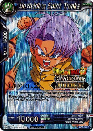 Unyielding Spirit Trunks (Level 2) (BT2-044) [Judge Promotion Cards] | Mindsight Gaming