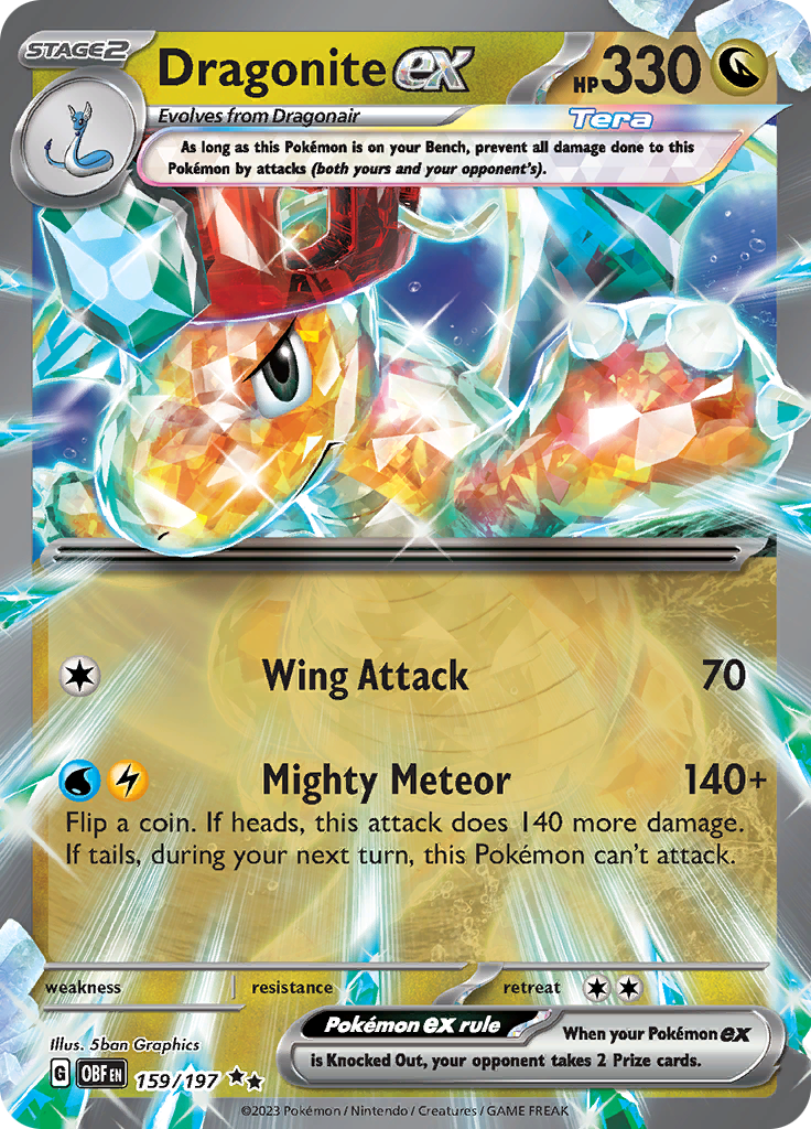 Dragonite ex (159/197) [Scarlet & Violet: Obsidian Flames] | Mindsight Gaming