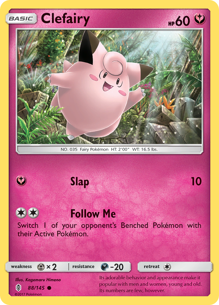 Clefairy (88/145) [Sun & Moon: Guardians Rising] | Mindsight Gaming