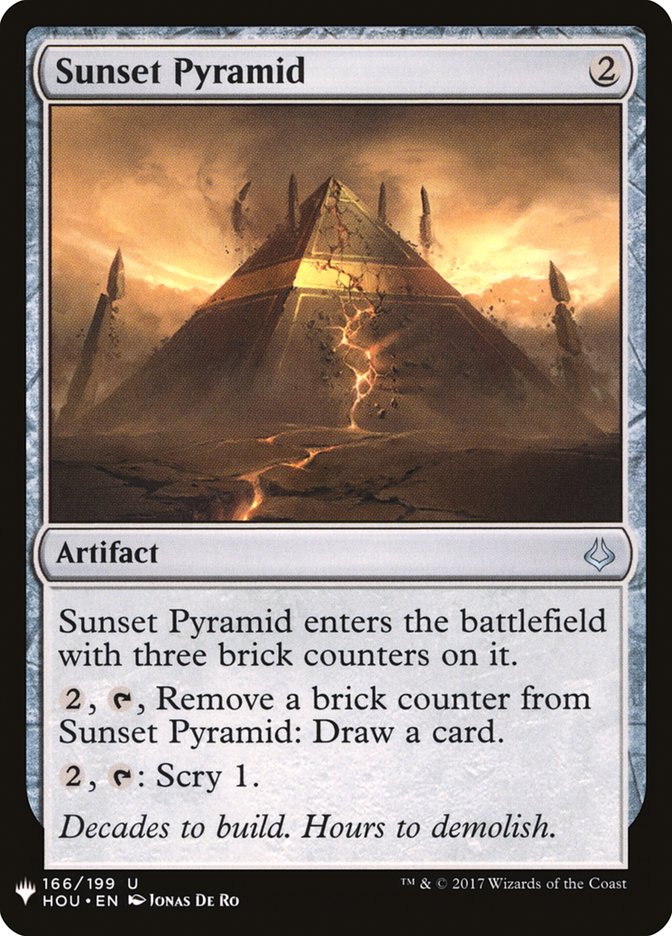 Sunset Pyramid [Mystery Booster] | Mindsight Gaming