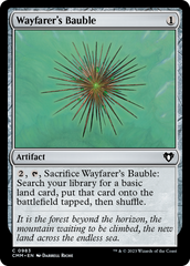 Wayfarer's Bauble [Commander Masters] | Mindsight Gaming