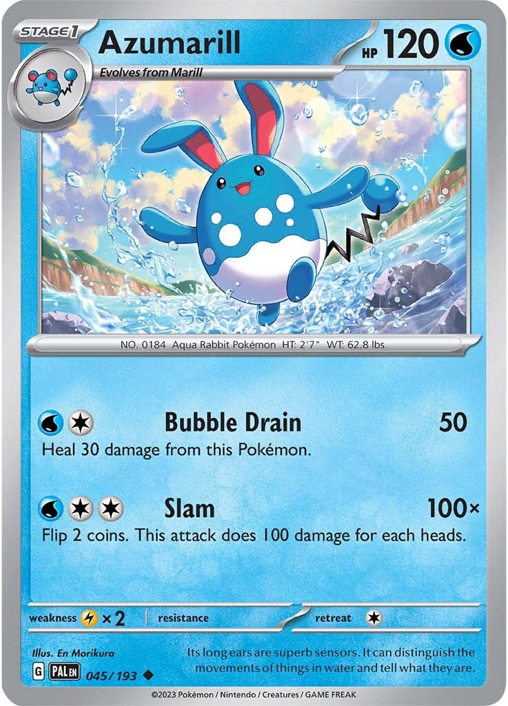 Azumarill (045/193) [Scarlet & Violet: Paldea Evolved] | Mindsight Gaming