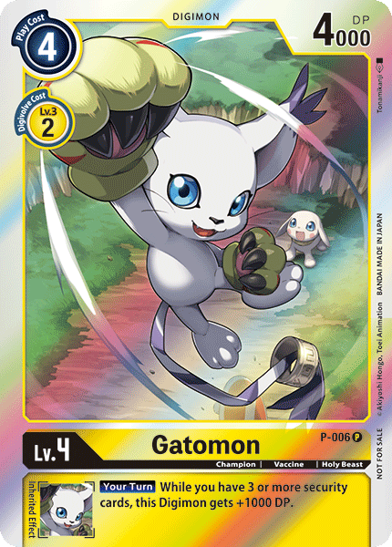 Gatomon [P-006] [Promotional Cards] | Mindsight Gaming