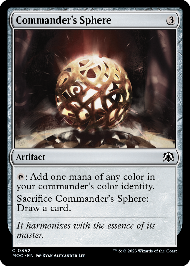 Commander's Sphere [March of the Machine Commander] | Mindsight Gaming