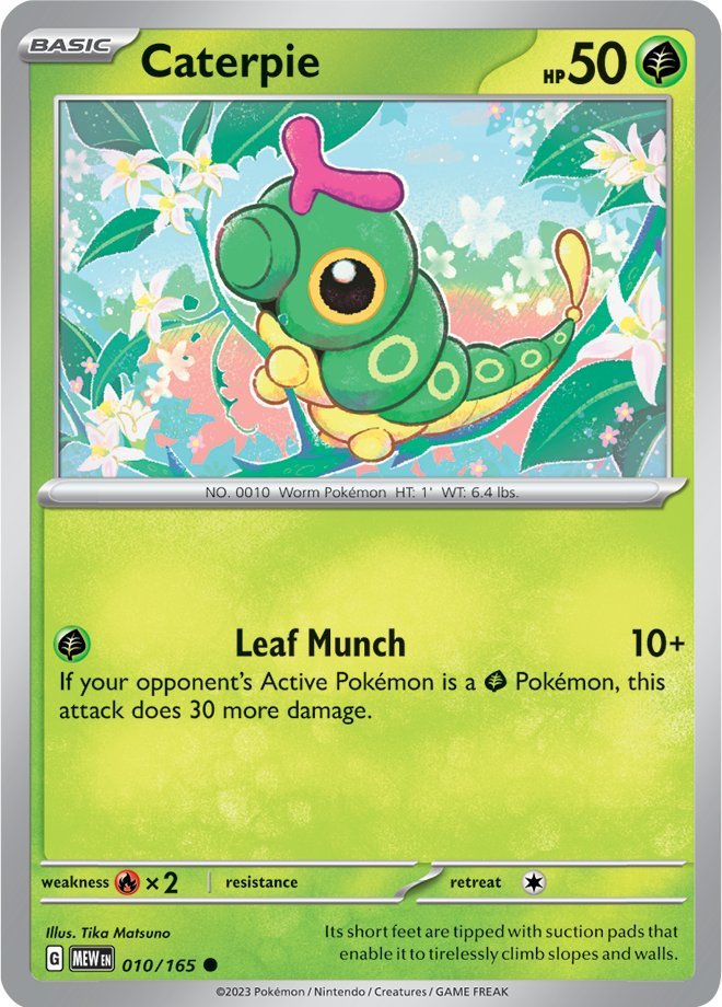 Caterpie (010/165) [Scarlet & Violet 151] | Mindsight Gaming