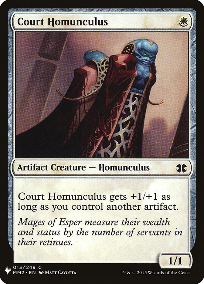 Court Homunculus [Mystery Booster] | Mindsight Gaming